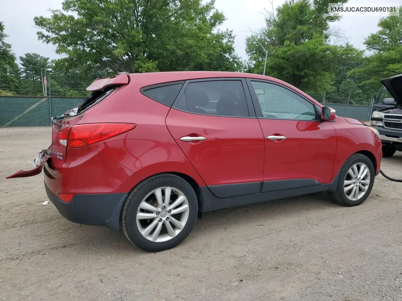 2013 Hyundai Tucson Gls VIN: KM8JUCAC3DU690131 Lot: 62771585