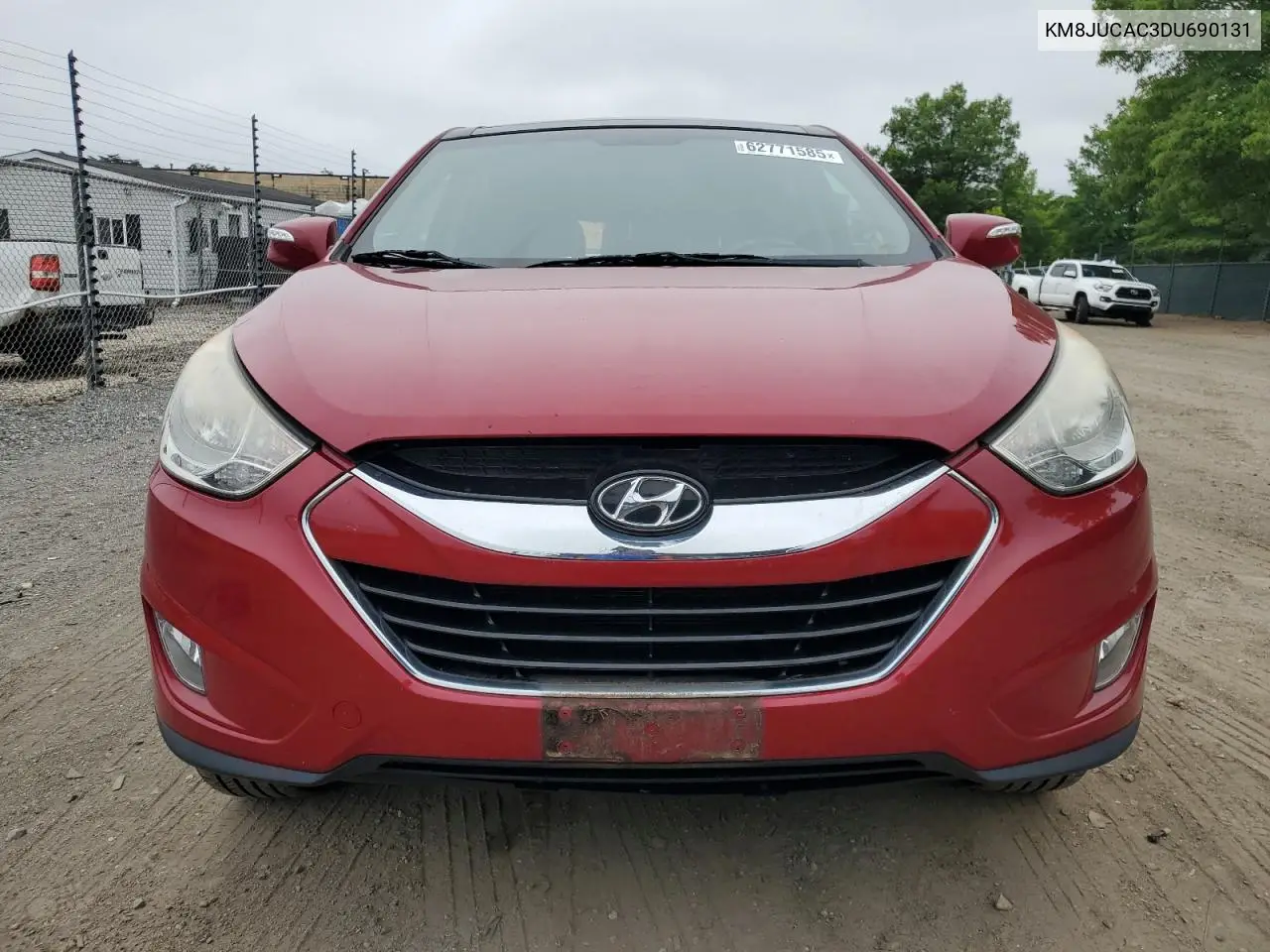 2013 Hyundai Tucson Gls VIN: KM8JUCAC3DU690131 Lot: 62771585