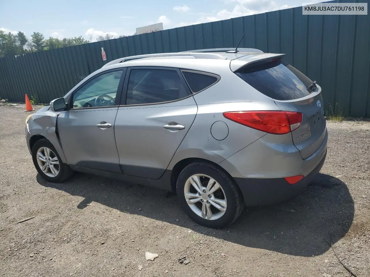 2013 Hyundai Tucson Gls VIN: KM8JU3AC7DU761198 Lot: 62940465