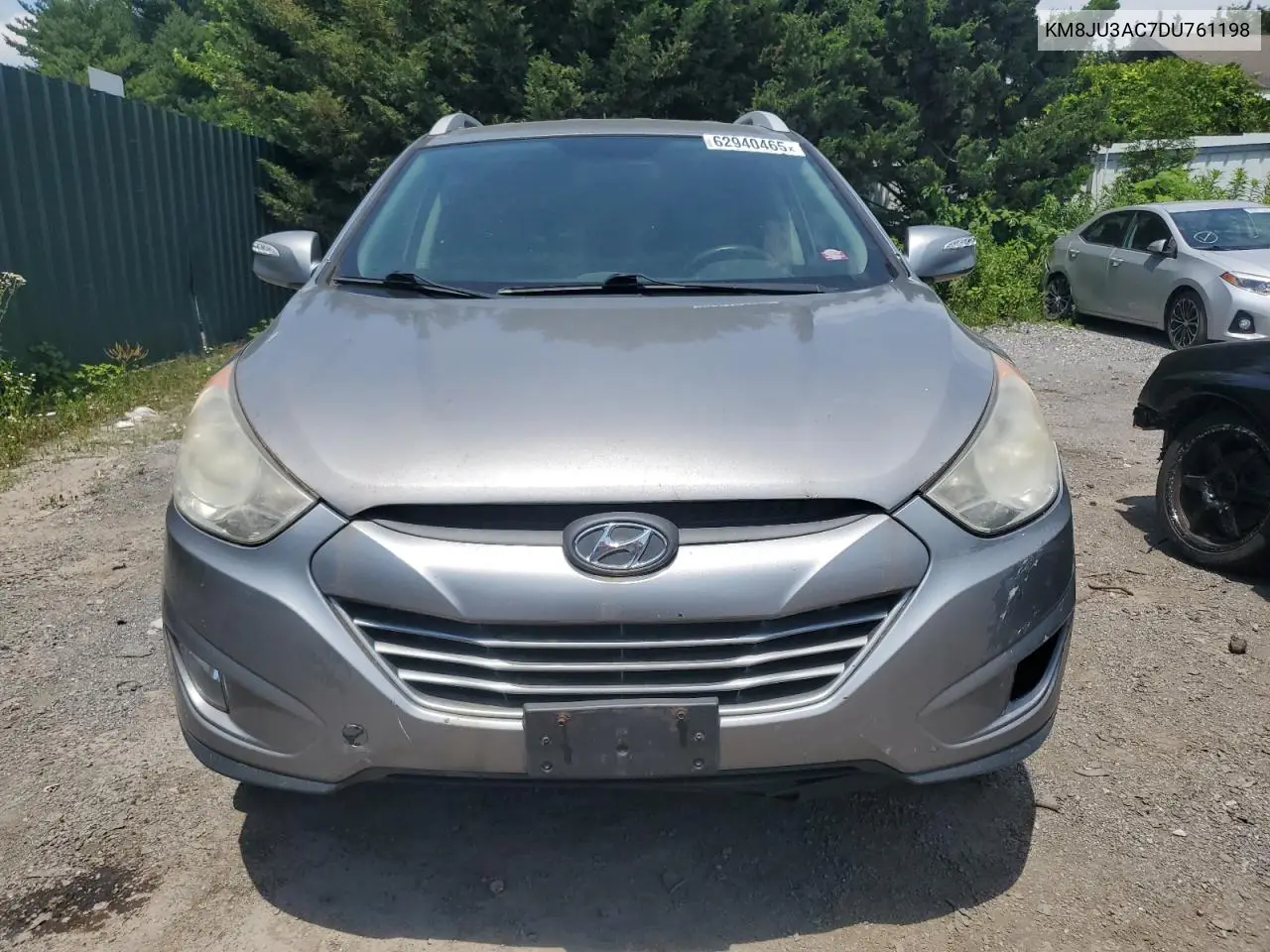 2013 Hyundai Tucson Gls VIN: KM8JU3AC7DU761198 Lot: 62940465