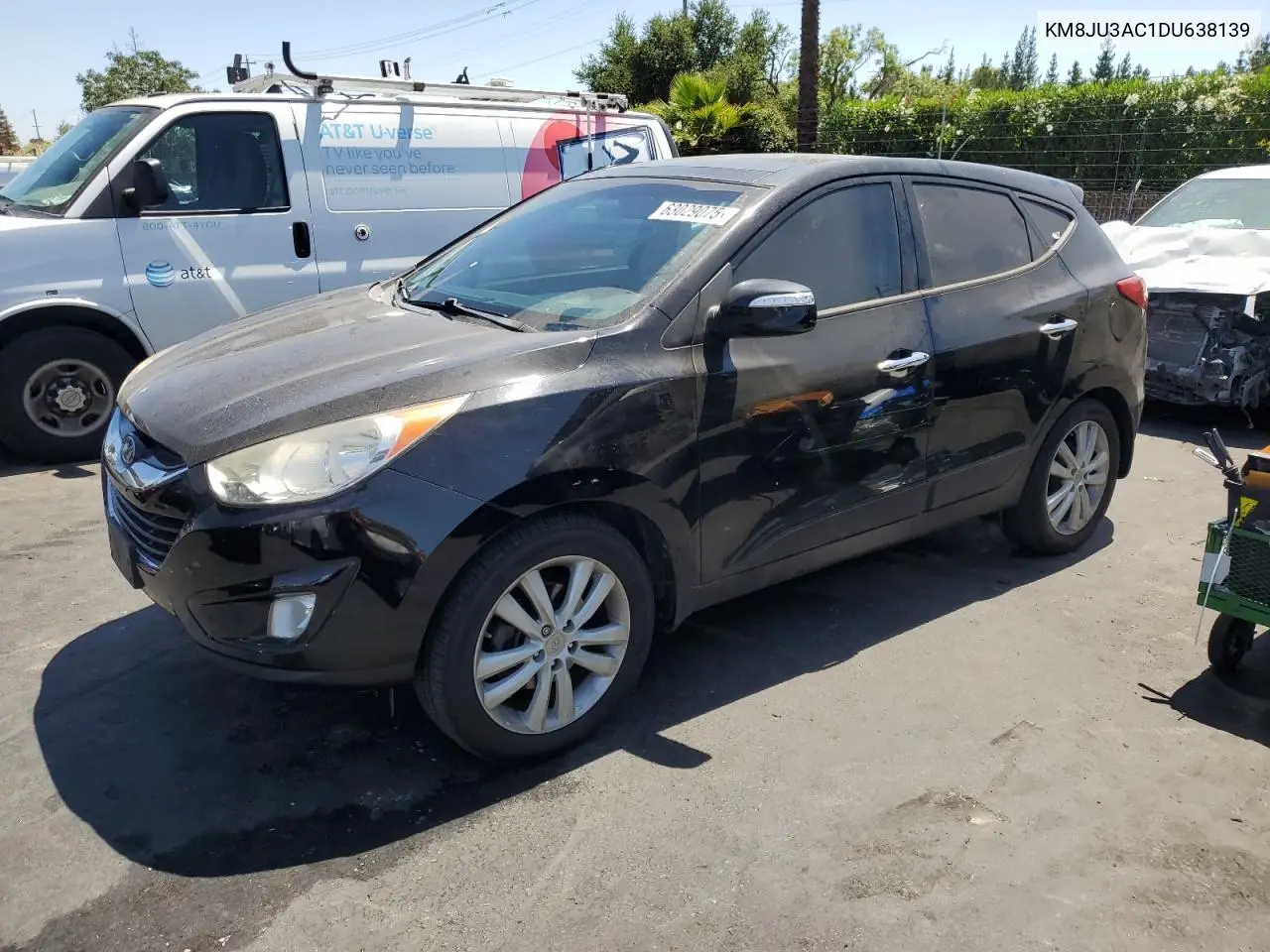 2013 Hyundai Tucson Gls VIN: KM8JU3AC1DU638139 Lot: 63029075