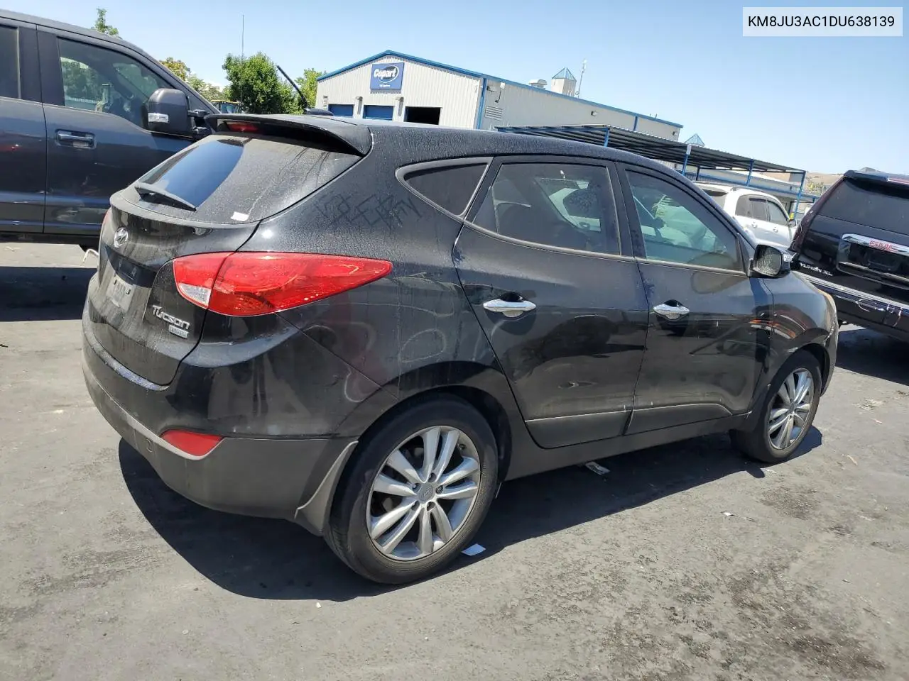 2013 Hyundai Tucson Gls VIN: KM8JU3AC1DU638139 Lot: 63029075