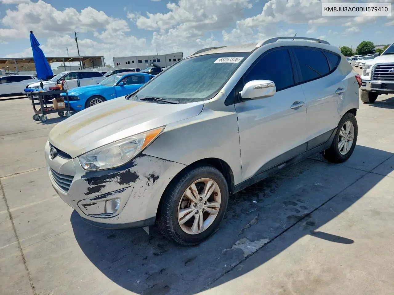 2013 Hyundai Tucson Gls VIN: KM8JU3AC0DU579410 Lot: 63257375