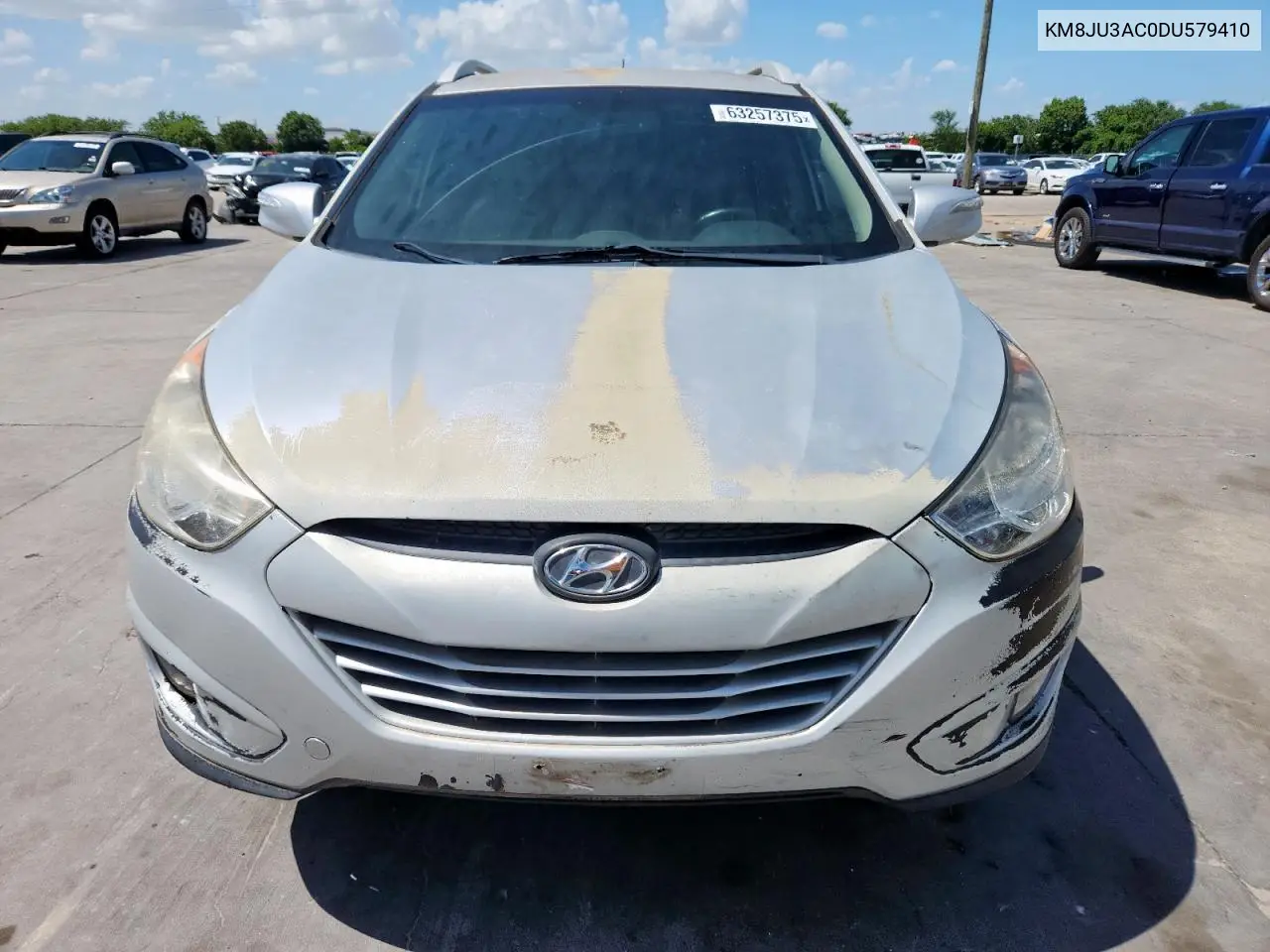 2013 Hyundai Tucson Gls VIN: KM8JU3AC0DU579410 Lot: 63257375