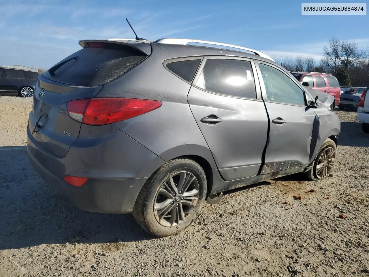 2014 Hyundai Tucson Gls VIN: KM8JUCAG5EU884874 Lot: 46467765