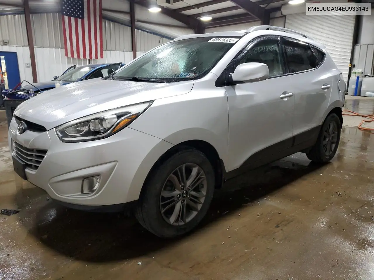 2014 Hyundai Tucson Gls VIN: KM8JUCAG4EU933143 Lot: 56515385