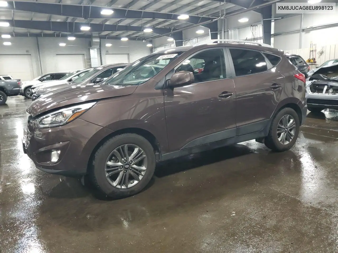 2014 Hyundai Tucson Gls VIN: KM8JUCAG8EU898123 Lot: 56678555