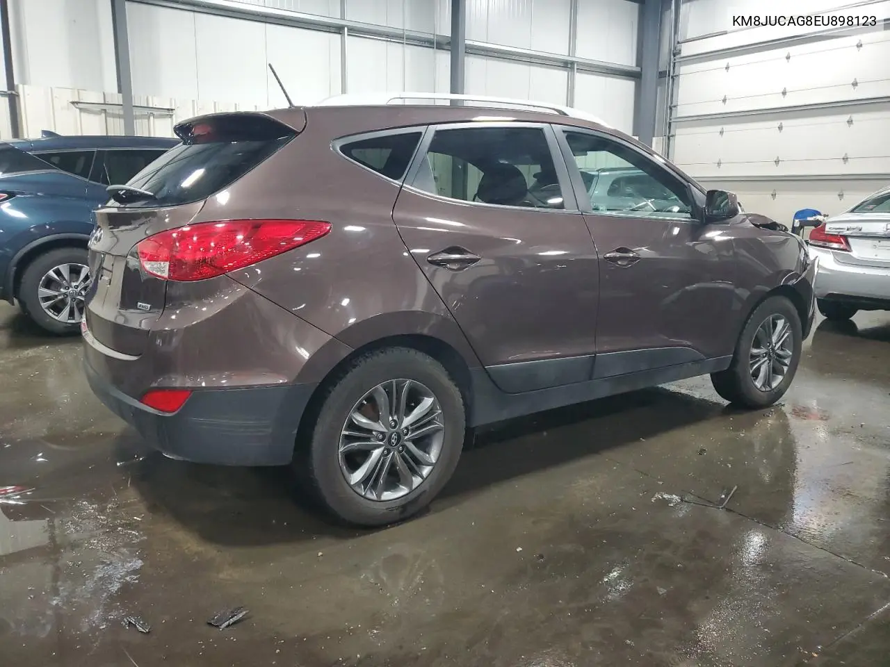 2014 Hyundai Tucson Gls VIN: KM8JUCAG8EU898123 Lot: 56678555