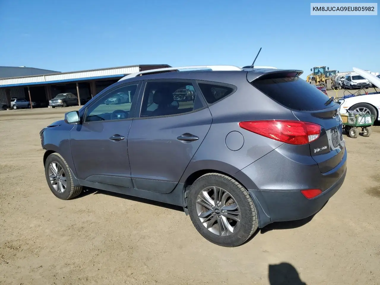 2014 Hyundai Tucson Gls VIN: KM8JUCAG9EU805982 Lot: 56832155