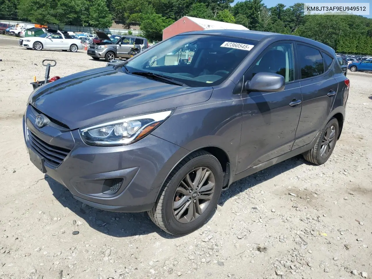 2014 Hyundai Tucson Gls VIN: KM8JT3AF9EU949512 Lot: 62360545