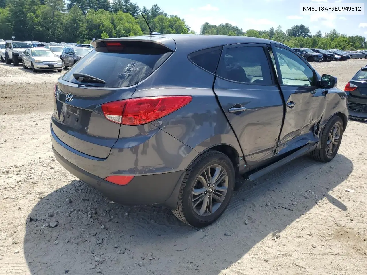 2014 Hyundai Tucson Gls VIN: KM8JT3AF9EU949512 Lot: 62360545