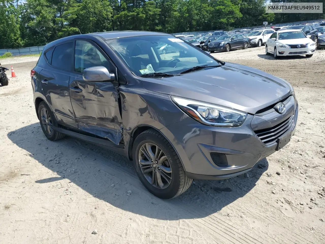 2014 Hyundai Tucson Gls VIN: KM8JT3AF9EU949512 Lot: 62360545