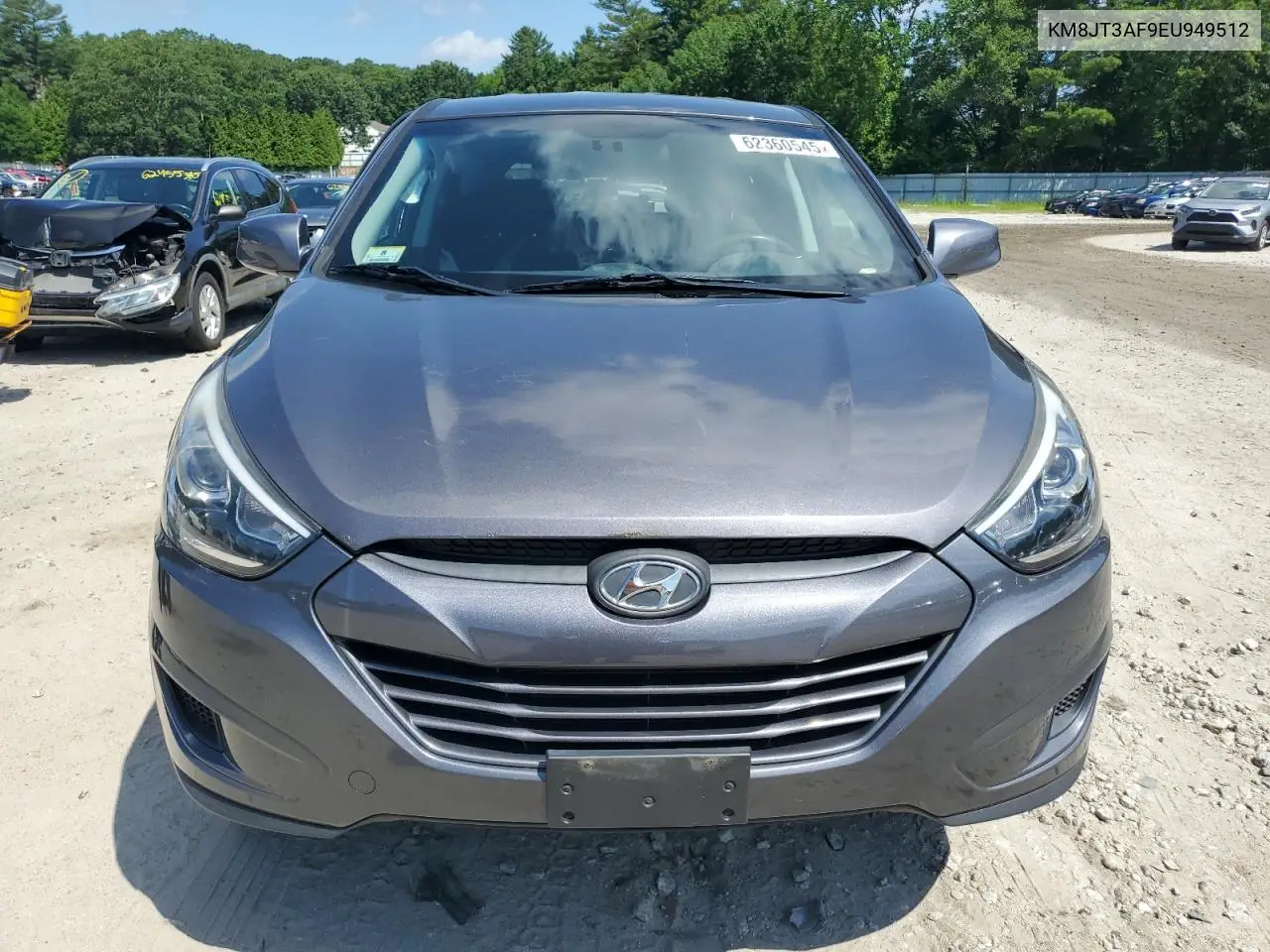 2014 Hyundai Tucson Gls VIN: KM8JT3AF9EU949512 Lot: 62360545