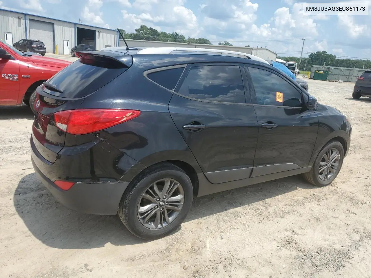 2014 Hyundai Tucson Gls VIN: KM8JU3AG3EU861173 Lot: 62551015