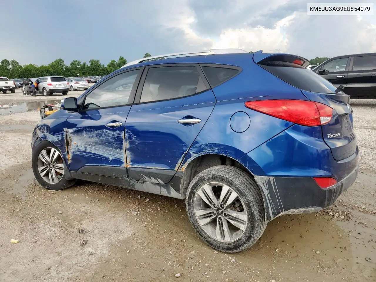 2014 Hyundai Tucson Gls VIN: KM8JU3AG9EU854079 Lot: 62861885