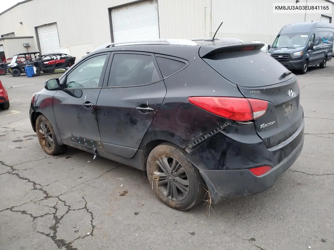 2014 Hyundai Tucson Gls VIN: KM8JU3AG3EU841165 Lot: 88291045