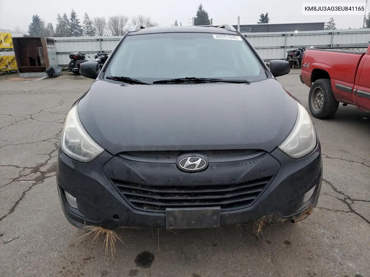 2014 Hyundai Tucson Gls VIN: KM8JU3AG3EU841165 Lot: 88291045