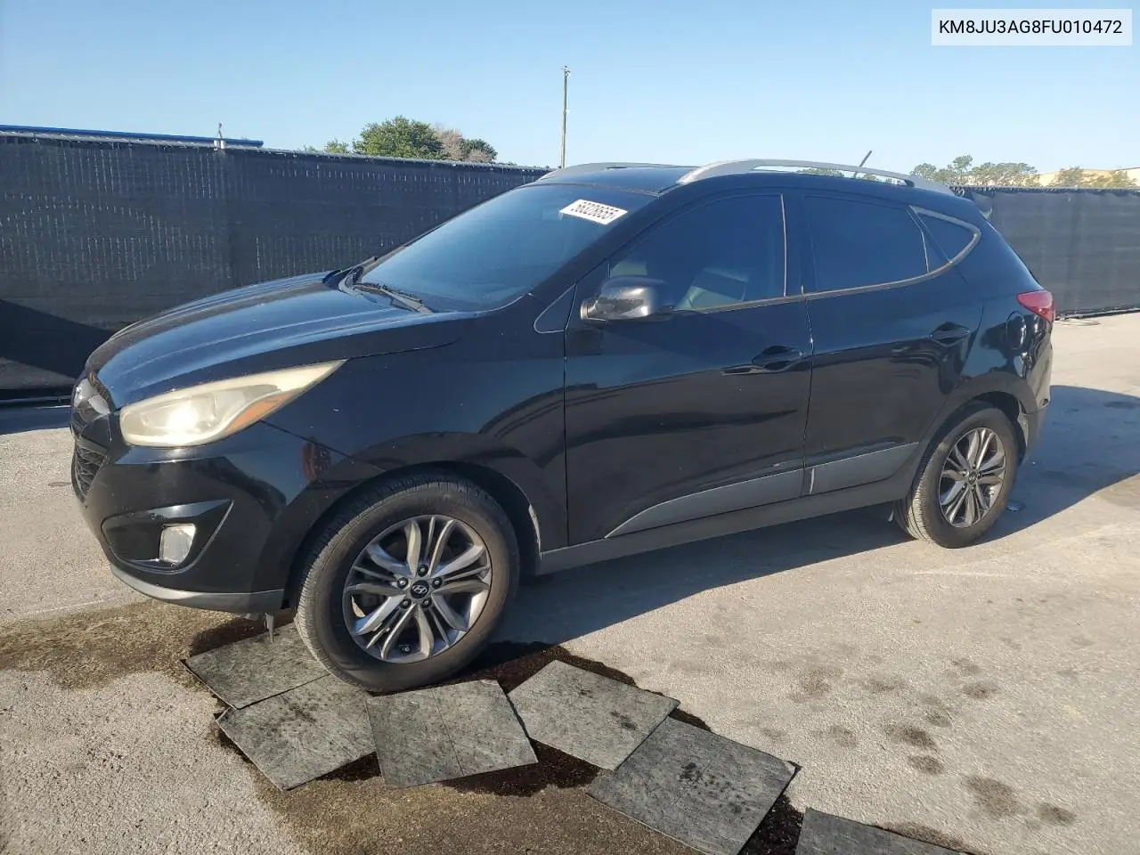 2015 Hyundai Tucson Limited VIN: KM8JU3AG8FU010472 Lot: 56328655