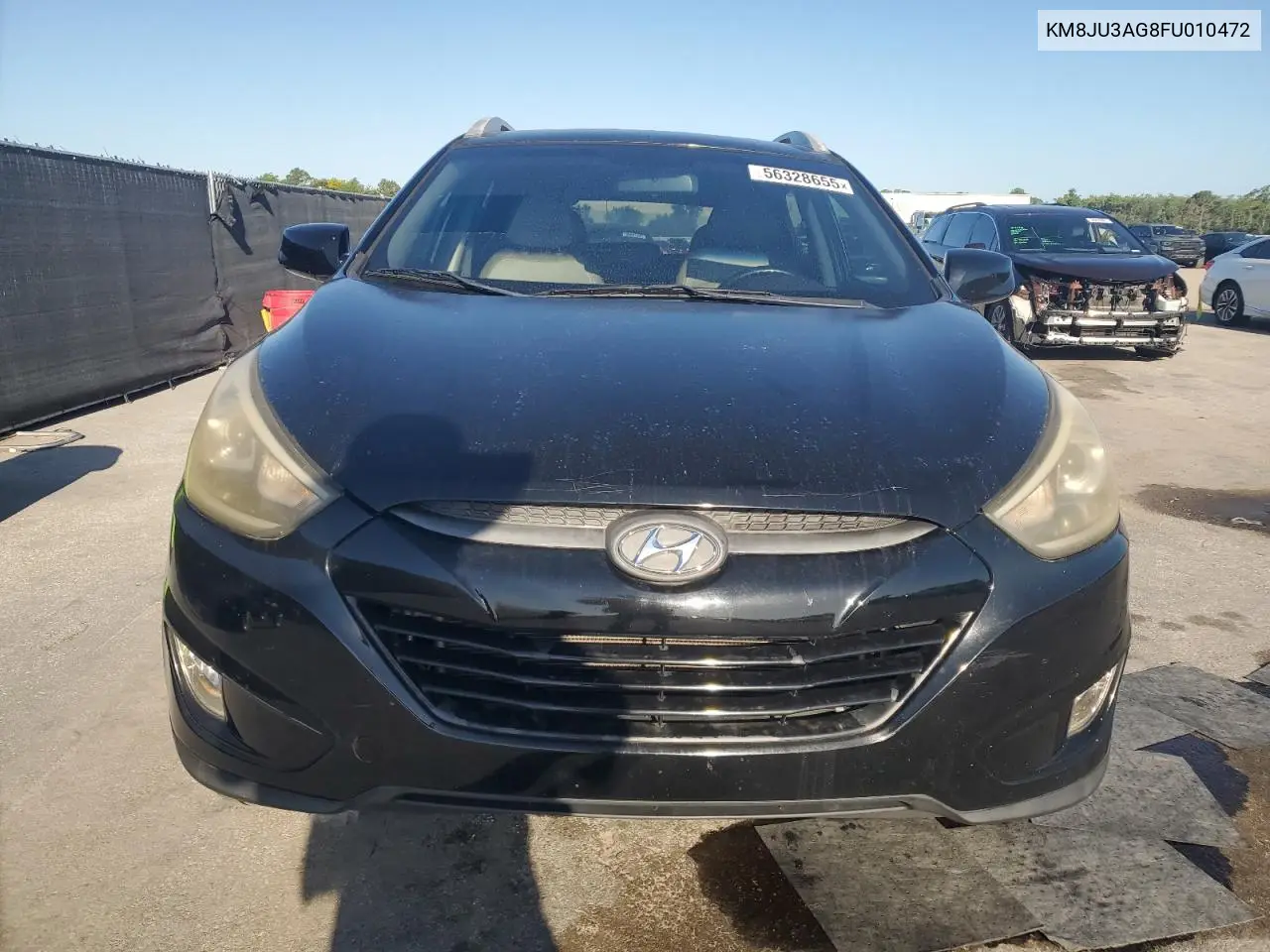2015 Hyundai Tucson Limited VIN: KM8JU3AG8FU010472 Lot: 56328655