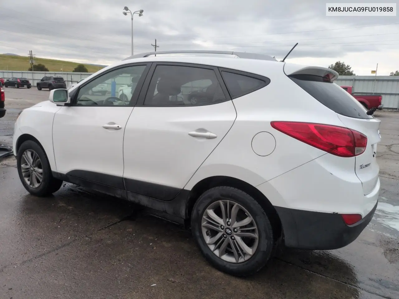 2015 Hyundai Tucson Limited VIN: KM8JUCAG9FU019858 Lot: 62763625