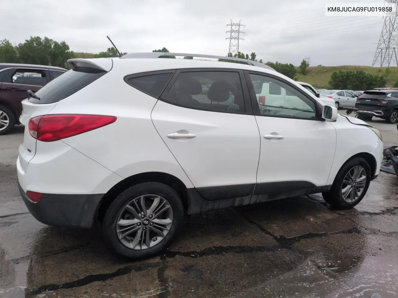 2015 Hyundai Tucson Limited VIN: KM8JUCAG9FU019858 Lot: 62763625