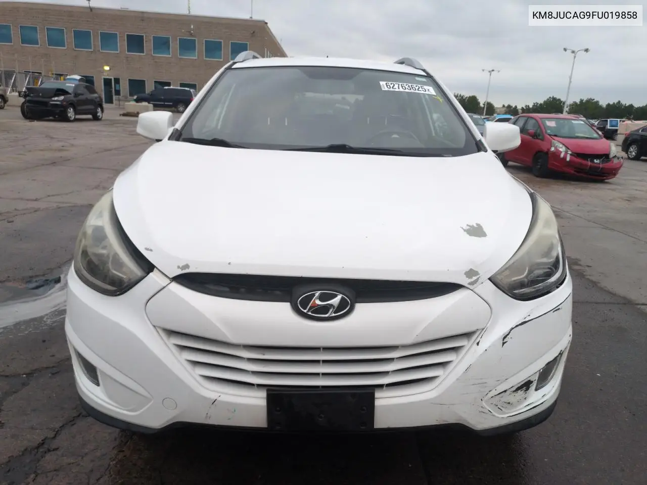 2015 Hyundai Tucson Limited VIN: KM8JUCAG9FU019858 Lot: 62763625