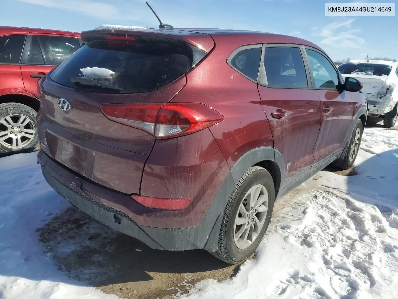2016 Hyundai Tucson Se VIN: KM8J23A44GU214649 Lot: 45178585