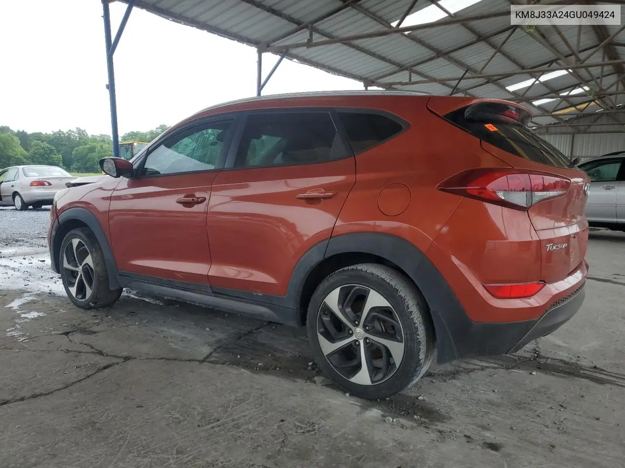 2016 Hyundai Tucson Limited VIN: KM8J33A24GU049424 Lot: 56170345