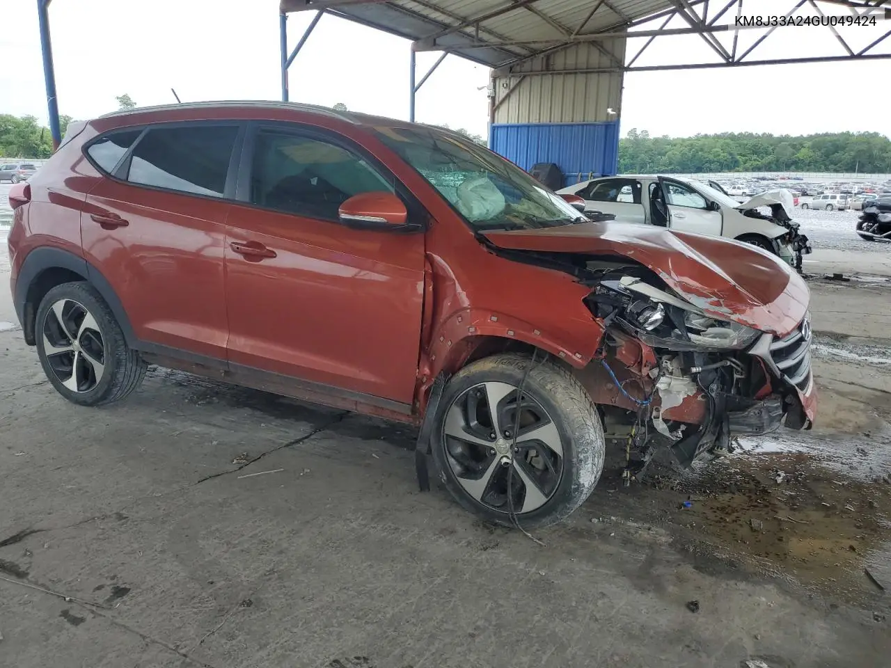 2016 Hyundai Tucson Limited VIN: KM8J33A24GU049424 Lot: 56170345