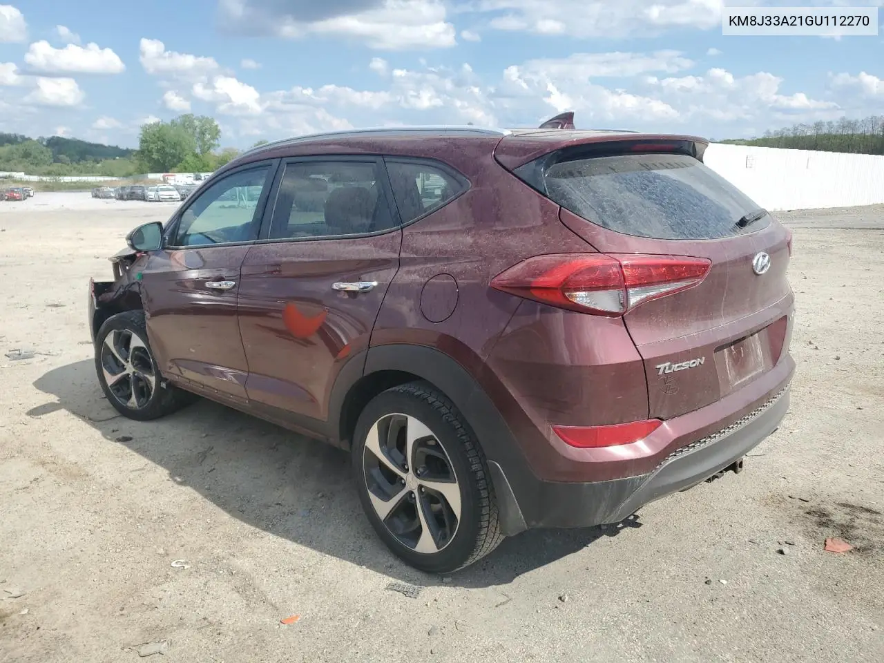 2016 Hyundai Tucson Limited VIN: KM8J33A21GU112270 Lot: 56346365