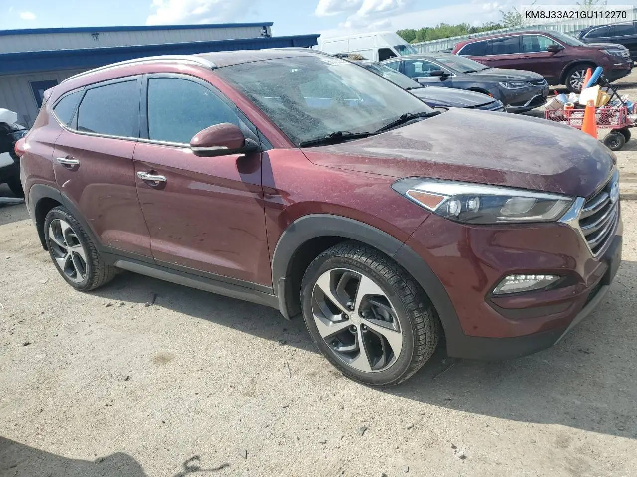 2016 Hyundai Tucson Limited VIN: KM8J33A21GU112270 Lot: 56346365