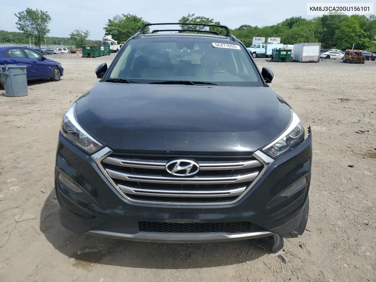 2016 Hyundai Tucson Limited VIN: KM8J3CA20GU156101 Lot: 56471655