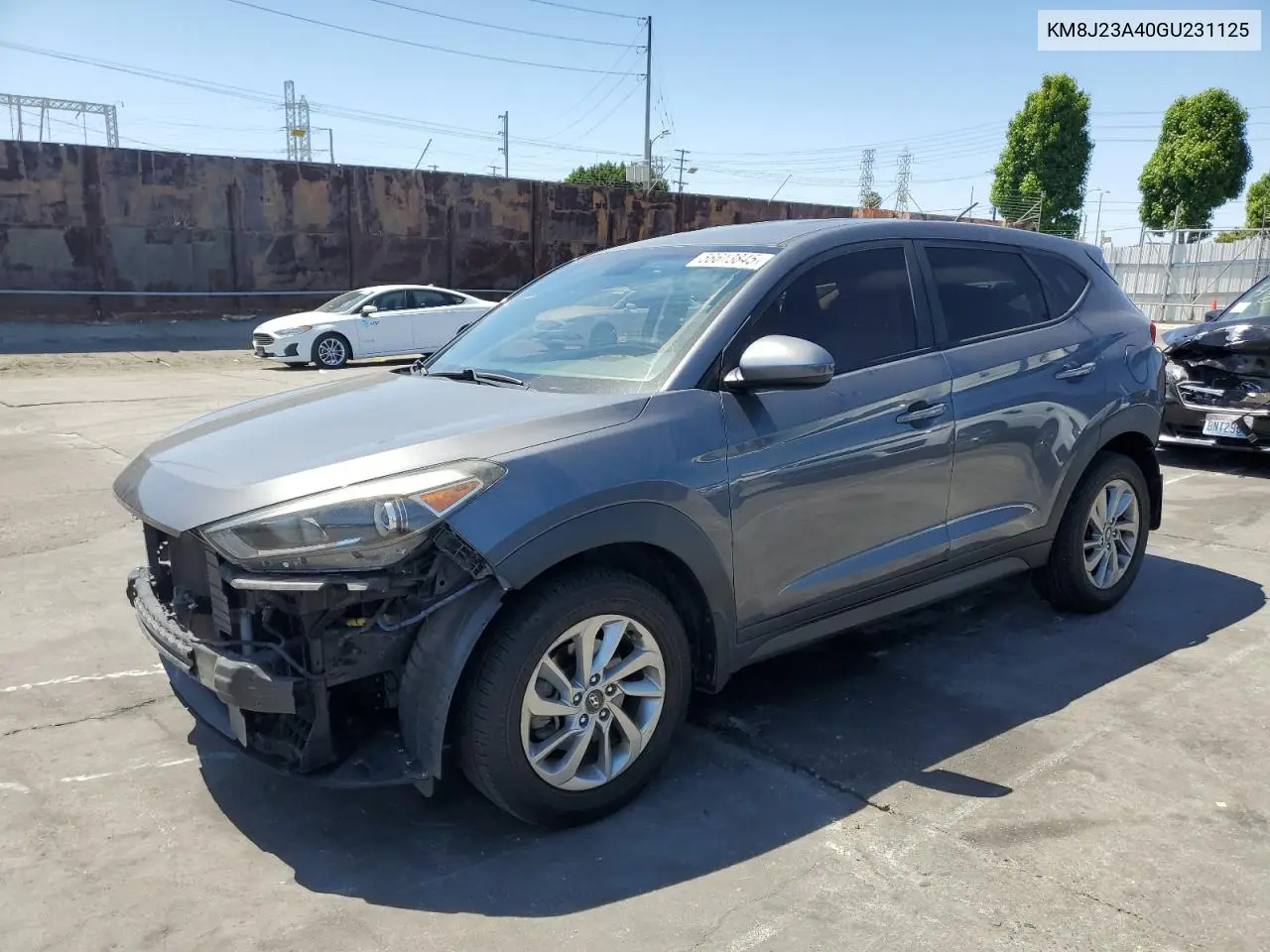 2016 Hyundai Tucson Se VIN: KM8J23A40GU231125 Lot: 56613845