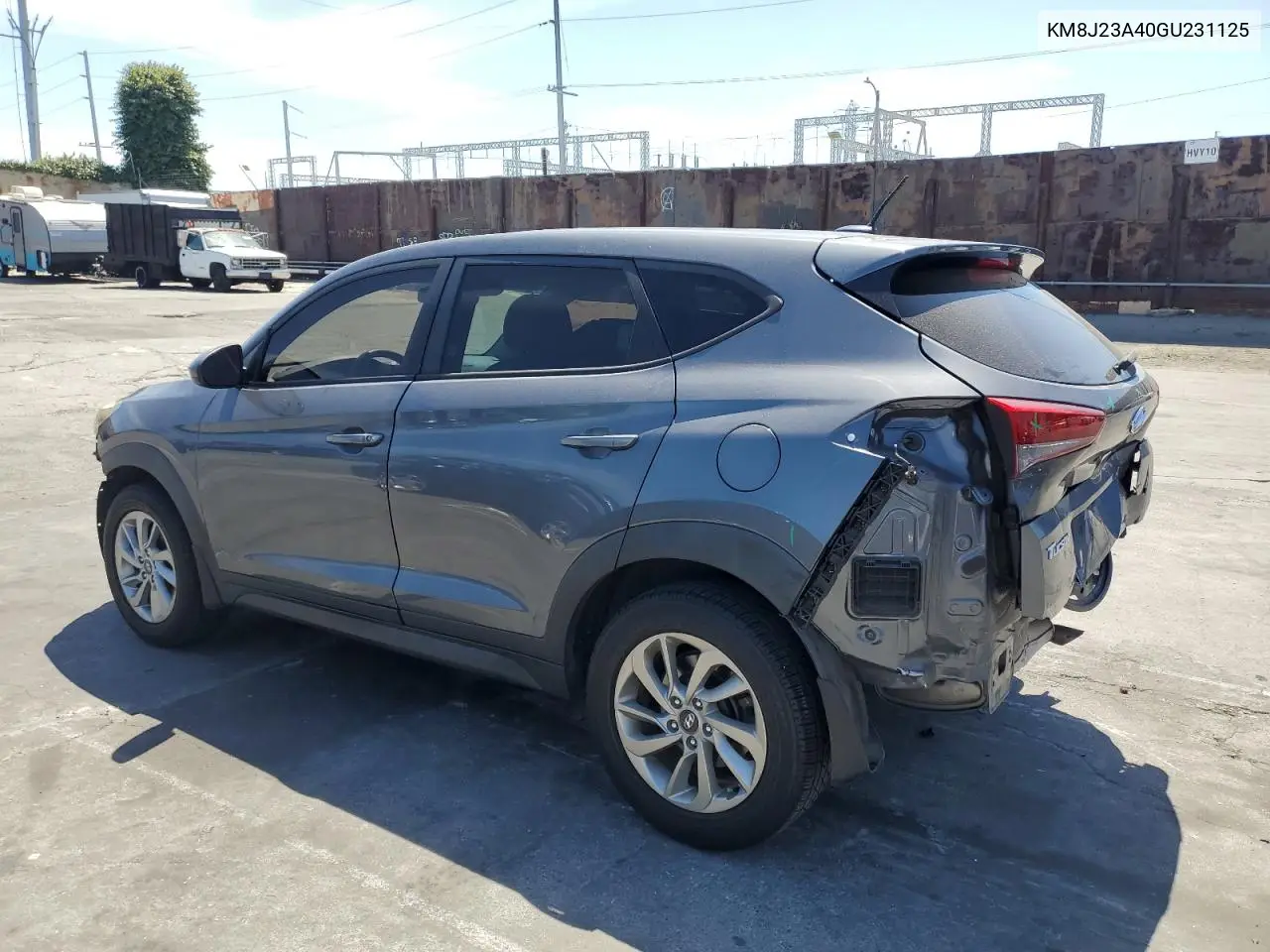 2016 Hyundai Tucson Se VIN: KM8J23A40GU231125 Lot: 56613845