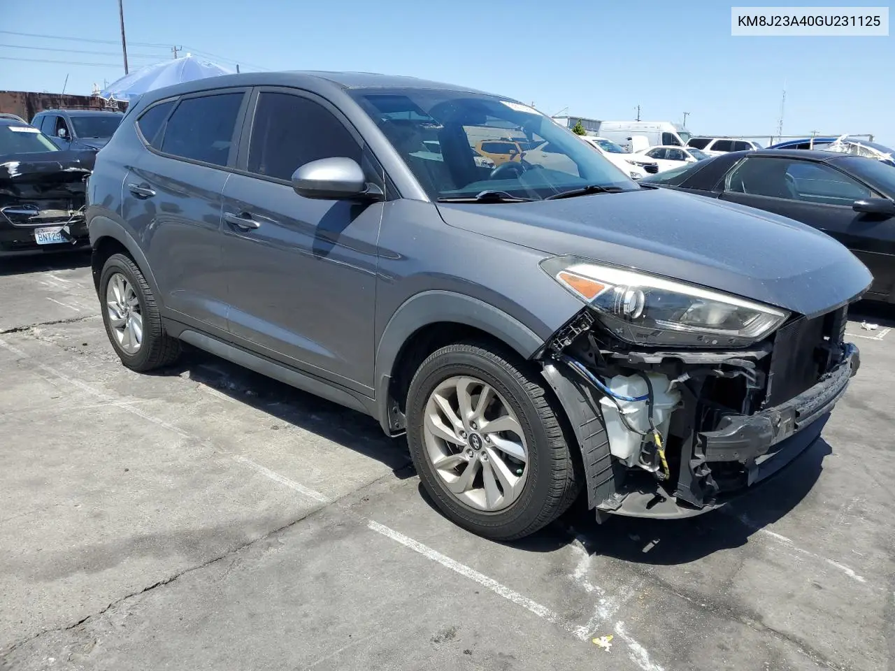 2016 Hyundai Tucson Se VIN: KM8J23A40GU231125 Lot: 56613845