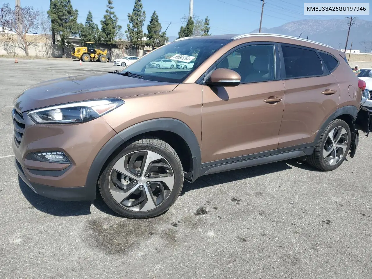 2016 Hyundai Tucson Limited VIN: KM8J33A26GU197946 Lot: 56693265