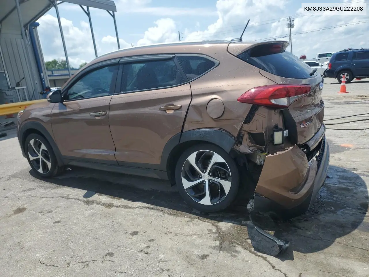 2016 Hyundai Tucson Limited VIN: KM8J33A29GU222208 Lot: 57038385