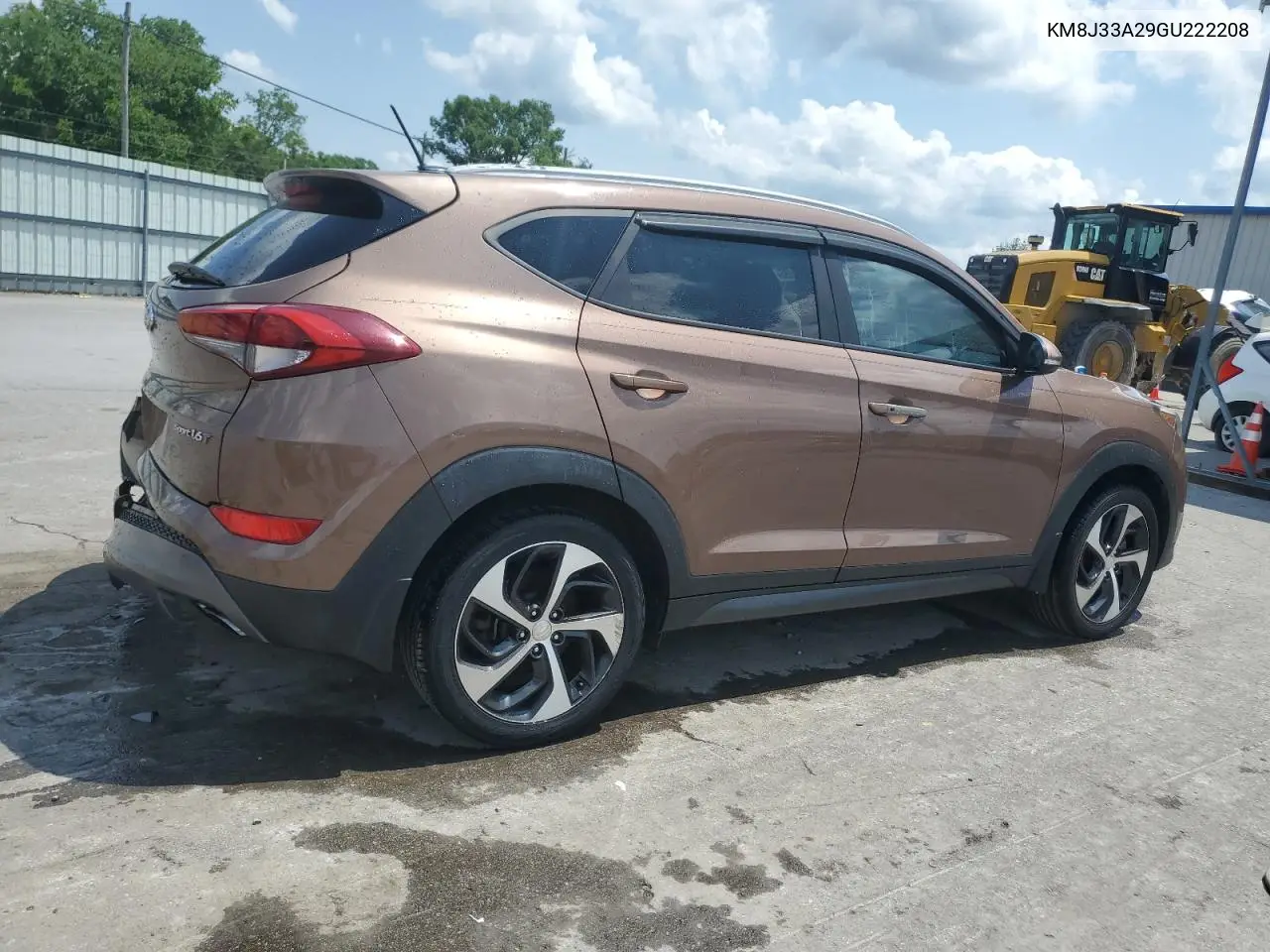 2016 Hyundai Tucson Limited VIN: KM8J33A29GU222208 Lot: 57038385