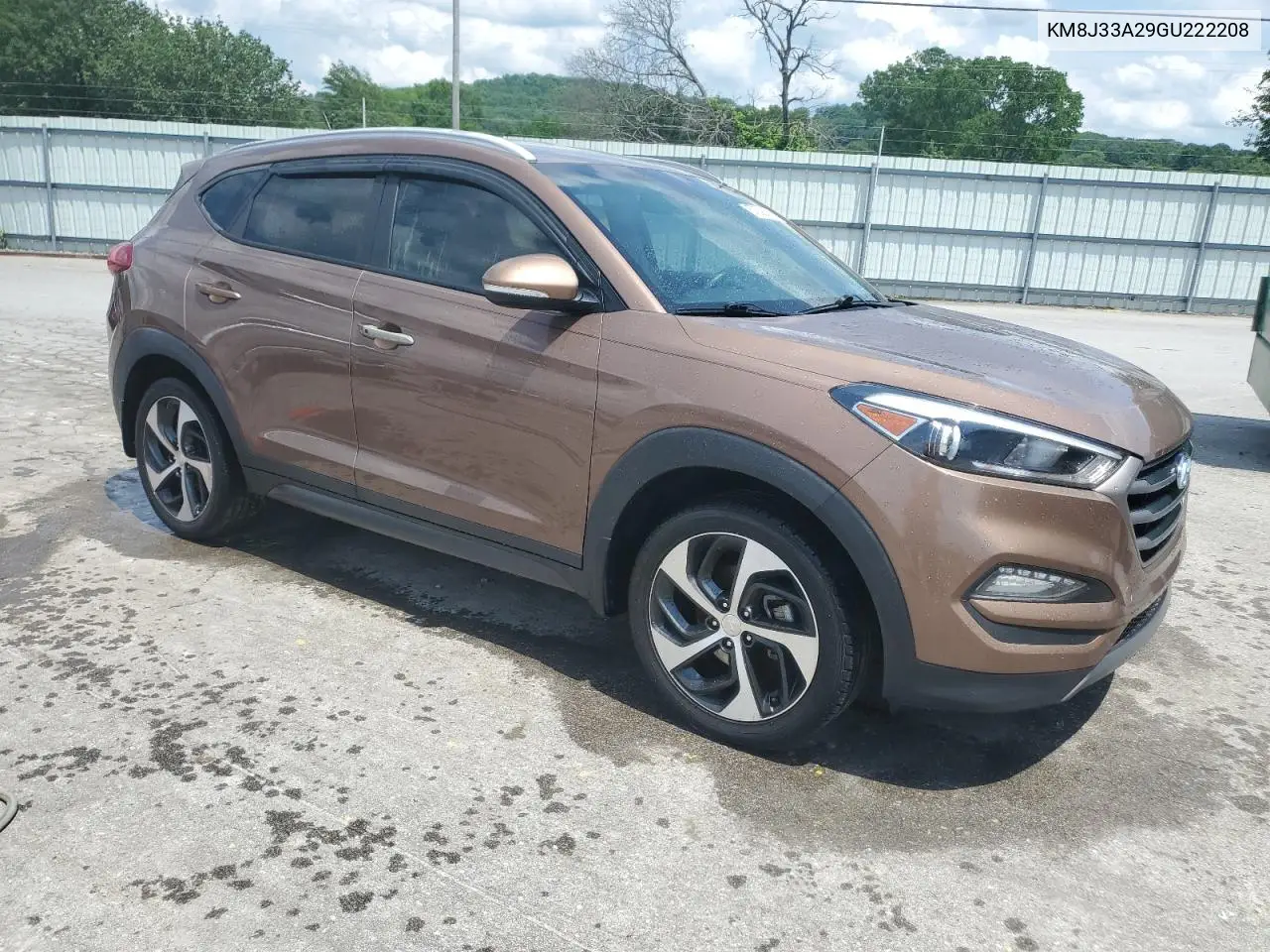 2016 Hyundai Tucson Limited VIN: KM8J33A29GU222208 Lot: 57038385