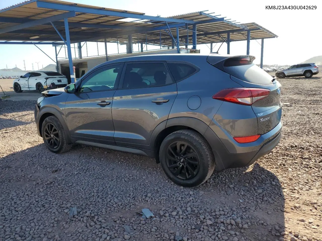 2016 Hyundai Tucson Se VIN: KM8J23A43GU042629 Lot: 62001945