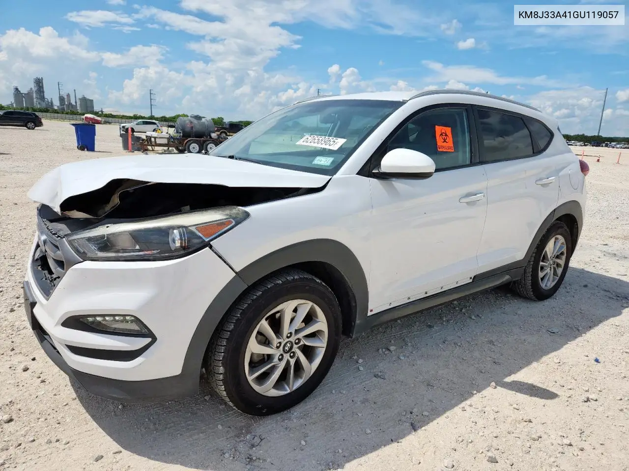 2016 Hyundai Tucson Limited VIN: KM8J33A41GU119057 Lot: 62658965