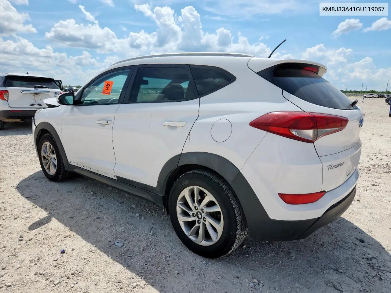 2016 Hyundai Tucson Limited VIN: KM8J33A41GU119057 Lot: 62658965