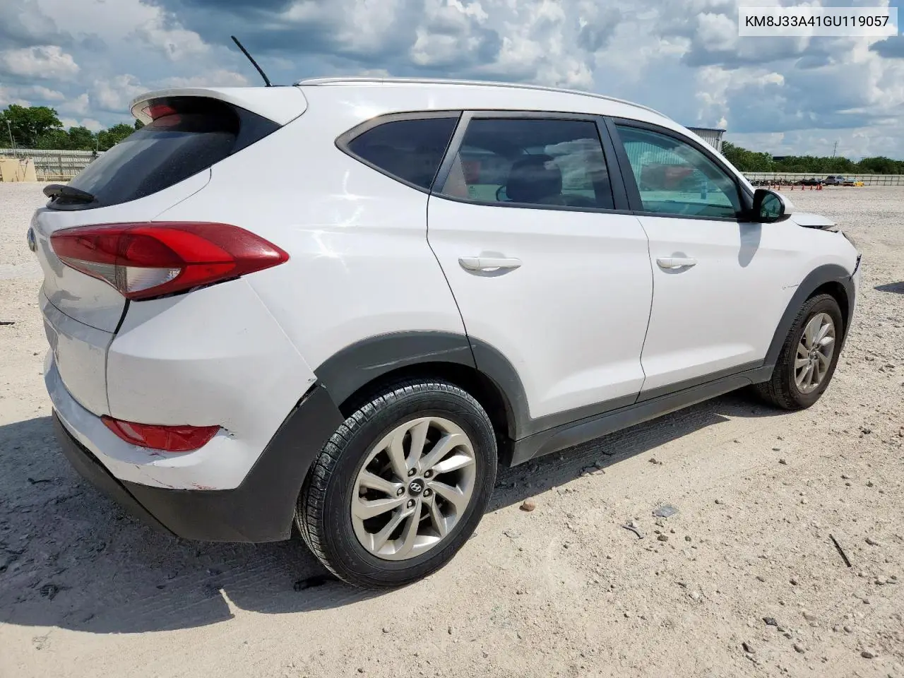 2016 Hyundai Tucson Limited VIN: KM8J33A41GU119057 Lot: 62658965