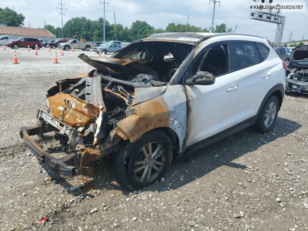 2016 Hyundai Tucson Limited VIN: KM8J33A22GU026787 Lot: 62680685