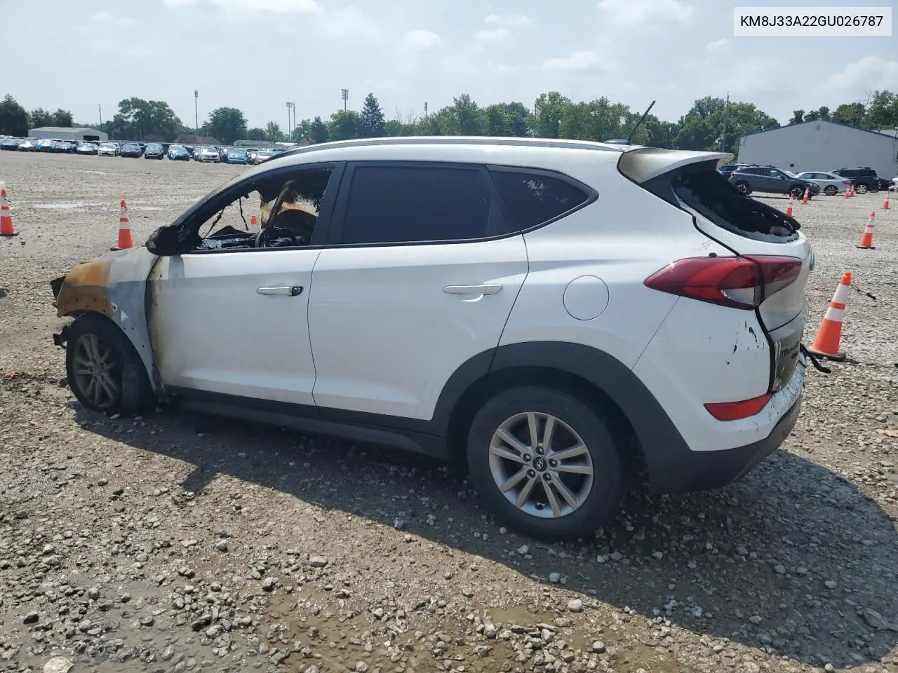 2016 Hyundai Tucson Limited VIN: KM8J33A22GU026787 Lot: 62680685