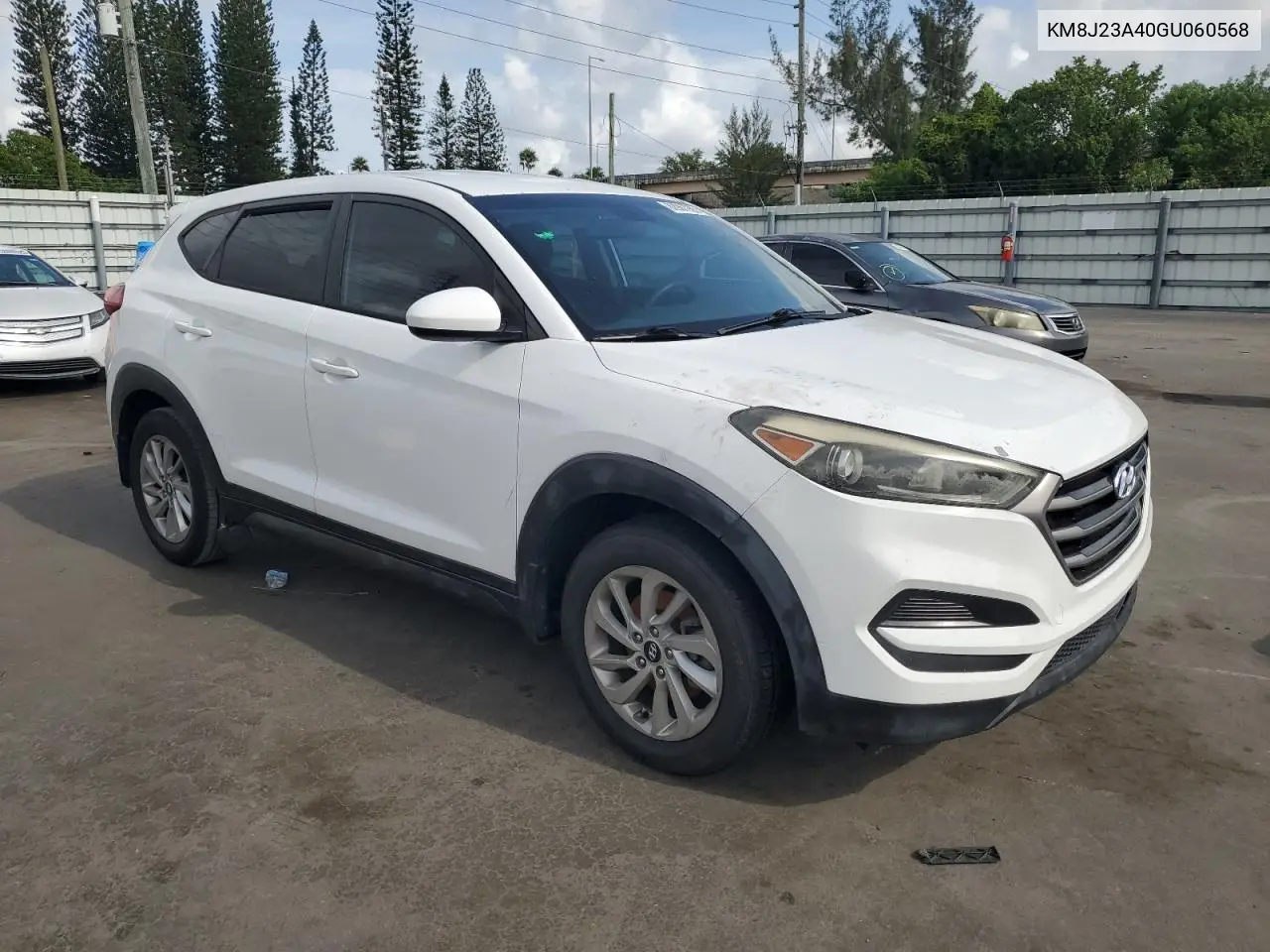 2016 Hyundai Tucson Se VIN: KM8J23A40GU060568 Lot: 62967965