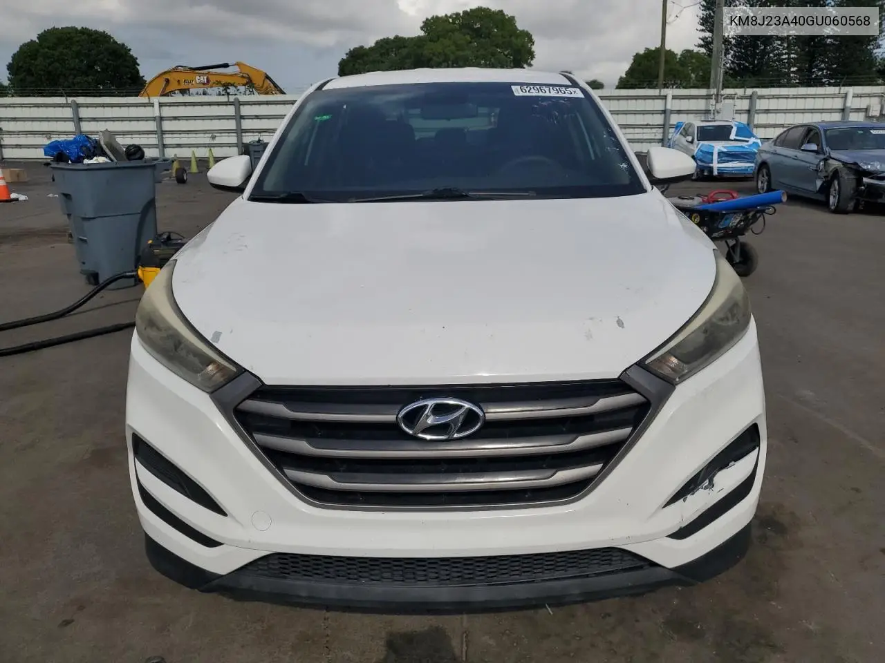 2016 Hyundai Tucson Se VIN: KM8J23A40GU060568 Lot: 62967965