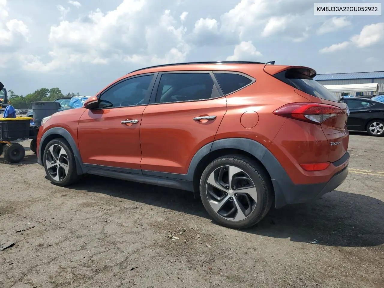 2016 Hyundai Tucson Limited VIN: KM8J33A22GU052922 Lot: 62968345