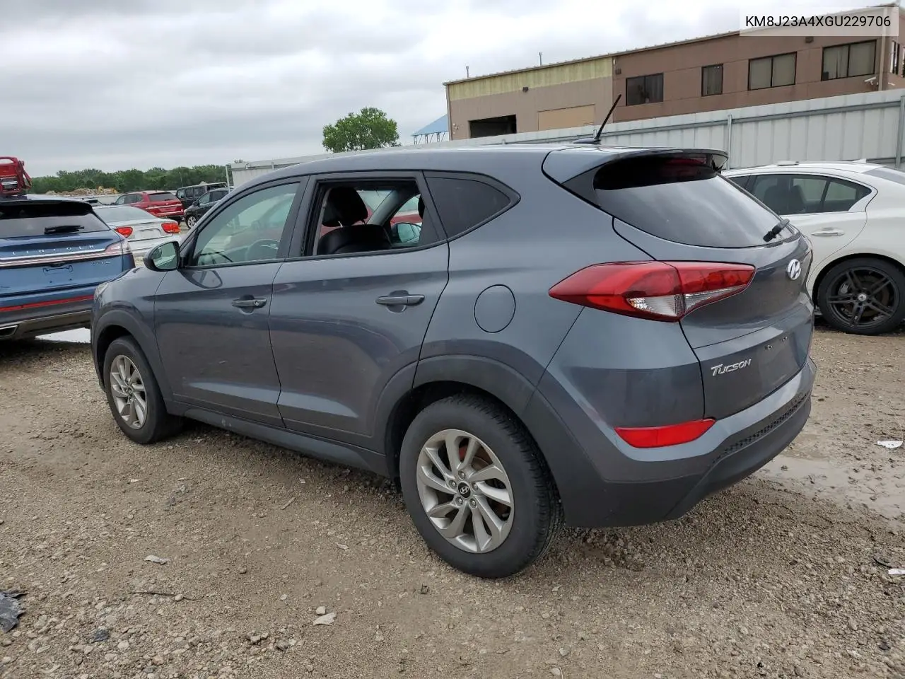 2016 Hyundai Tucson Se VIN: KM8J23A4XGU229706 Lot: 63001285