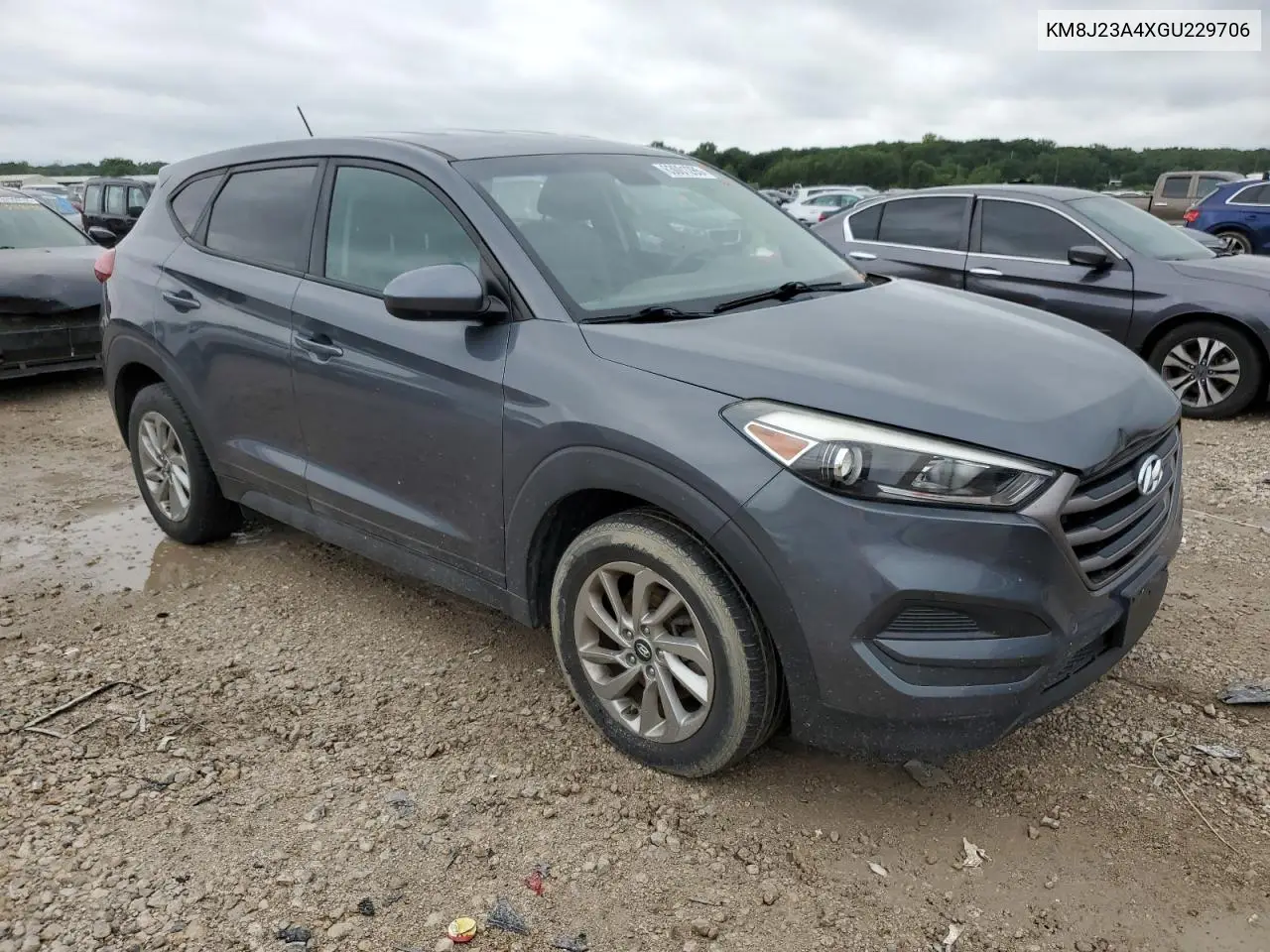2016 Hyundai Tucson Se VIN: KM8J23A4XGU229706 Lot: 63001285